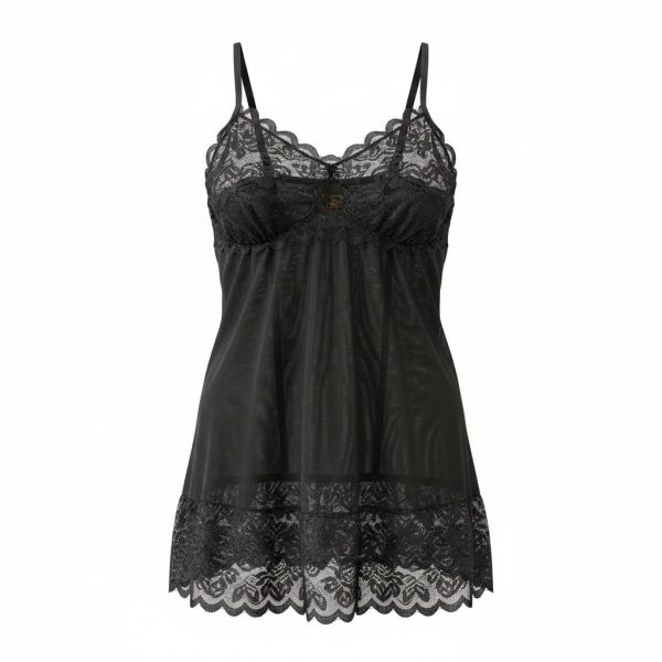 Photoroom-20260907_105738607 Lace Babydoll Nightgown
